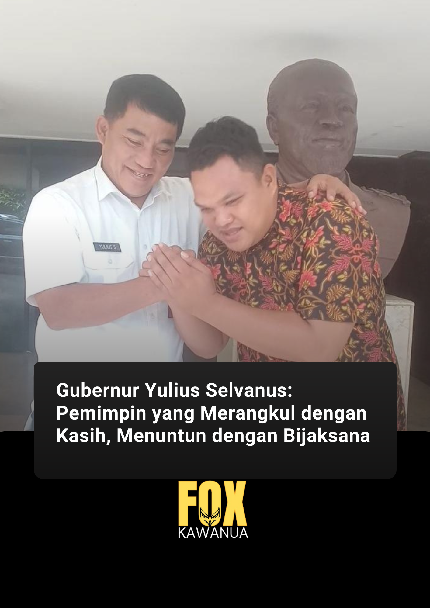 Hadiah Spesial Gubernur Sulut Mayjend TNI (Purn)Yulius Selvanus,SE Ucapkan Selamat Ulangtahun Mario Mamuntu,S.AB Tokoh Pemuda Sulawesi Utara Juga Panglima Brigade Nusa Utara